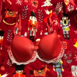 Wacoal Vibrant Red Lace Bra